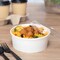 Karat Food Bucket, 32 oz, 6.5in. Dia x 2.4in.h, White, Paper, 360PK FP-PSB32 - alternate 2